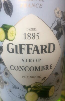 SIRUP CUCUMBER 1 l GIFFARD
