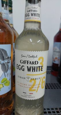 KOKTEL SIRUP GIFFARD BJELANJAK 0,70L (6)*