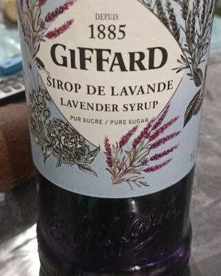 KOKTEL SIRUP GIFFARD LAVANDER 1,00 (6)*