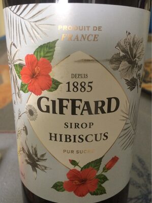 KOKTEL SIRUP GIFFARD HIBISCUS 1,00 (6)*