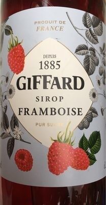 KOKTEL SIRUP GIFFARD MALINA 1,00L (6)*