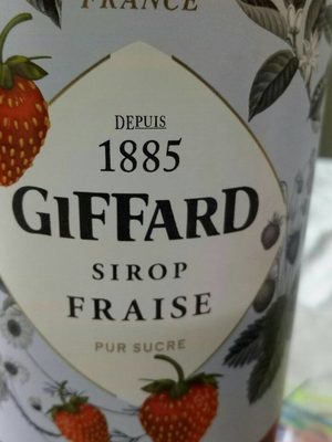 KOKTEL SIRUP GIFFARD JAGODA 1,00L (6)*