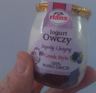 JOGURT VOCNI OVCJI KUPINA-BOROVNICA 115 G