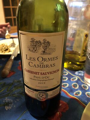 VINO CRVENO CABERNET SAUVIGNON 0.75L CAMBRAS