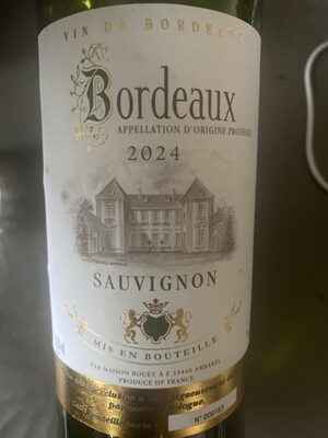 VINO BELO BORDEAUX SAUVIGNON 0.75L BELLE FRANCE