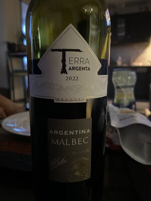 VINO TERRA ARGENTA MALBEC 0,75 L