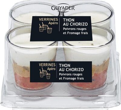 4X40G VERRINE TUNA CHORIZO SIR