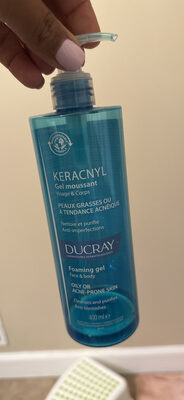 DUCRAY Keracnyl pjenušavi gel 400 ml