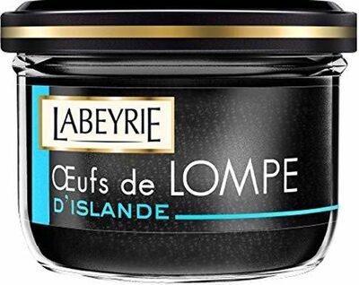 IKRA CRNE GRUDASTE MORSKE RIBE LUMPFISH 80GR LABEYRIE