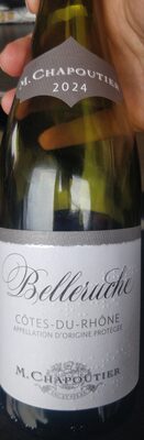 *BELLERUCHE ROUGE M.CHAPOUTIER GREN/SYRAH 0.75L ZOI SUHO 2024 -6/1-