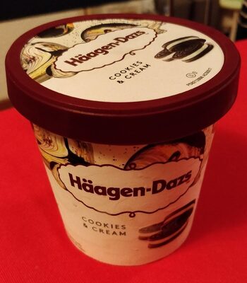 SLADOLED COOKIES&CREAM HAAGEN DASZ 386G