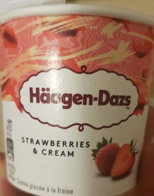 JAGODA & CREAM CUP 0,095 l /81 g HAAGEN DAZS
