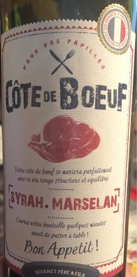 VINO COTE D BOEUF SYRAH 0.75L