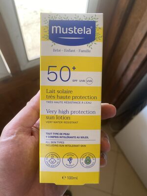 Mustela sun losion SPF 50+ 100 ml