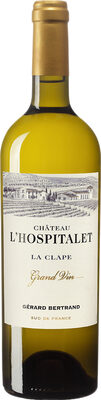 *CHATEAU L`HOSPITALET GD VIN BLANC 0.75L 2021. G.BERTRAND -6/1-