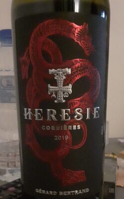 *HERESIE ROUGE 2020. 0,75L G.BERTRAND -6/1-