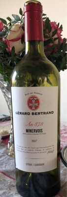 *AN 873 MINERVOIS HERITAGE 2022. 0,75L G.BERTRAND -6/1-