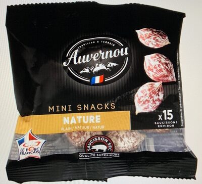 MINI KOBASICA OD SVINJSKOG MESA 75 G AUVERNOU