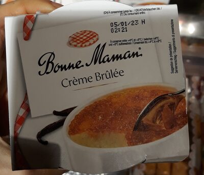 CREME BRULEE 2X100 G BONNE MAMAN