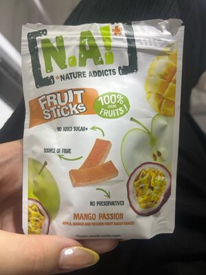N.A! voćni štapići jabuka i mango 35g