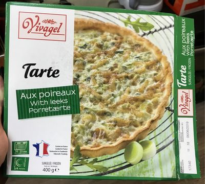 TARTE AUX POIREAUX 400 G VIVAGEL