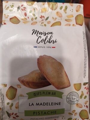 MADELEINE PISTACIJA 175 G MAISON COLIBRI