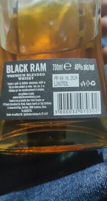 TAKT. BLACK RAM 700ML VISKI 40%VOL