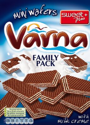 VARNA MINI VAFLI-MLEKO 280GR