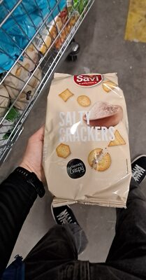 SAVI CRACKERS SALTY 400g