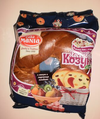 KOLAČ KUGLOF KAND.VOĆE 400 g M