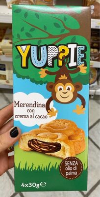 BISKVIT KAKAO PUNJE 4/1 120 g YUPPIE