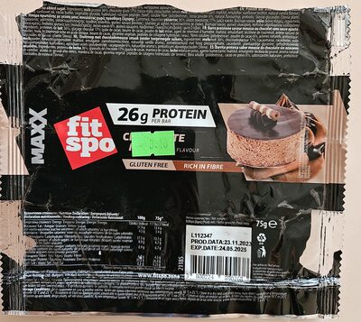 BAR PROTEIN MAXX CHO MOU 75G FITSPO