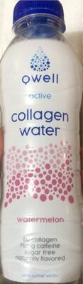 VODA AROMATIZOVANA COLLAGEN LUBENICA QWELL 0,5L