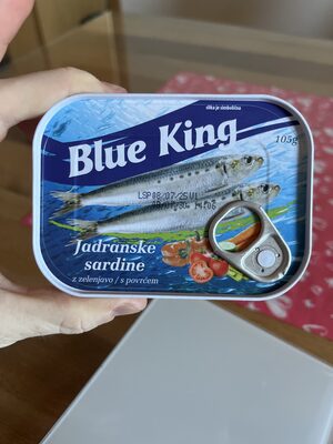SARDINE U UMAKU OD POVRĆA 105g