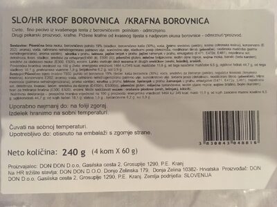 KRAFNA BOROVNICA 4/1 240 g