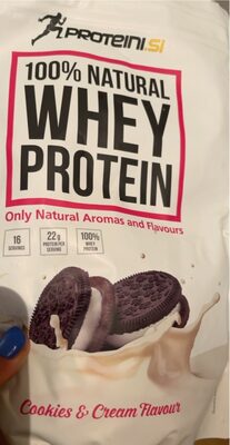 N-PROTEIN 100% NATURAL WHEY 500G COOKIES i CREAM -8/1-
