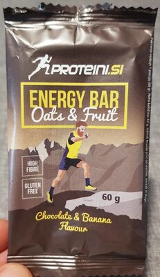 PROTEIN BAR 60G ENERGY CHOC BANANA -20/1-