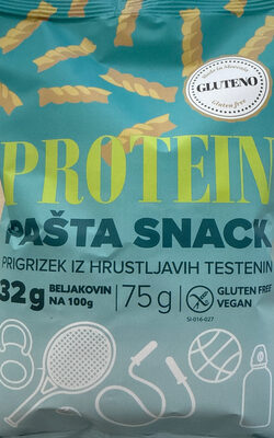 Gluteno Snack protein pašta bez glut.75g
