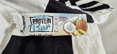 PROTEIN BAR 55G PINEAPPLE COCONUT -24/1-