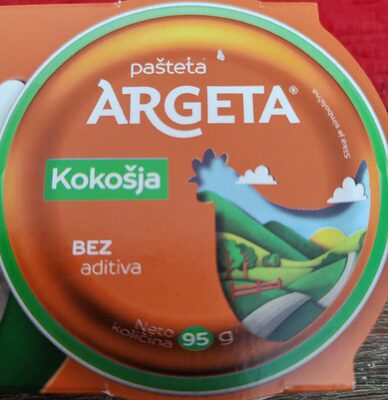 PAŠTETA KOKOŠJA 3X95 g ARGETA