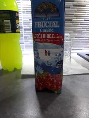 FRUCTAL CRVENI RIBIZL JABUKA 1 l
