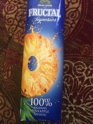 SOK FRUC 1.00L PREMIUM ANANAS 100% -12/1-