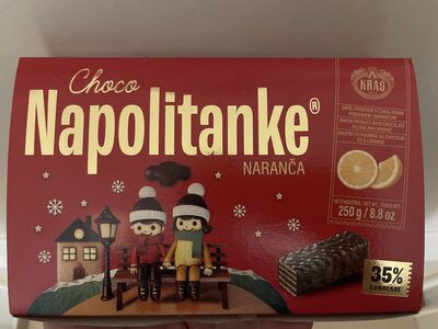 CHOCO NAPOLITANKE NARANČA 250g BOŽIĆ