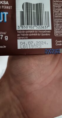 ČOKSA ČOKOLADA SALTED PEANUT 67g