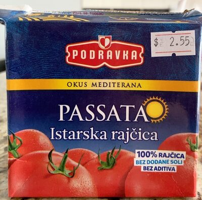 PASIR.RAJCICA TB 500g Podravka passata PARADAJZ