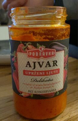 AJVAR LJUTI UPRŽENI STAKLENKA 350 g PODRAVKA