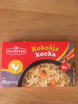 KOCKA KOKOŠJA 80 g PODRAVKA