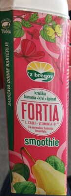 SMOOTHIE FORTIA KRUŠ-BAN-KIWI-ŠPINAT 330g VIND