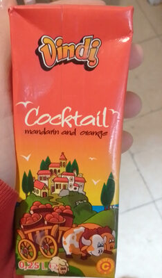 VINDI COCKT. MANDARINA-NARANČA 0,25L