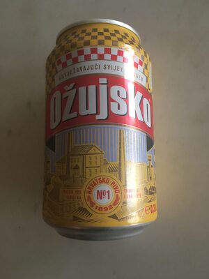 OŽUJSKO PIVO LIMENKA 0.33L (24) , ZAGREBAČKA PIVOVARA